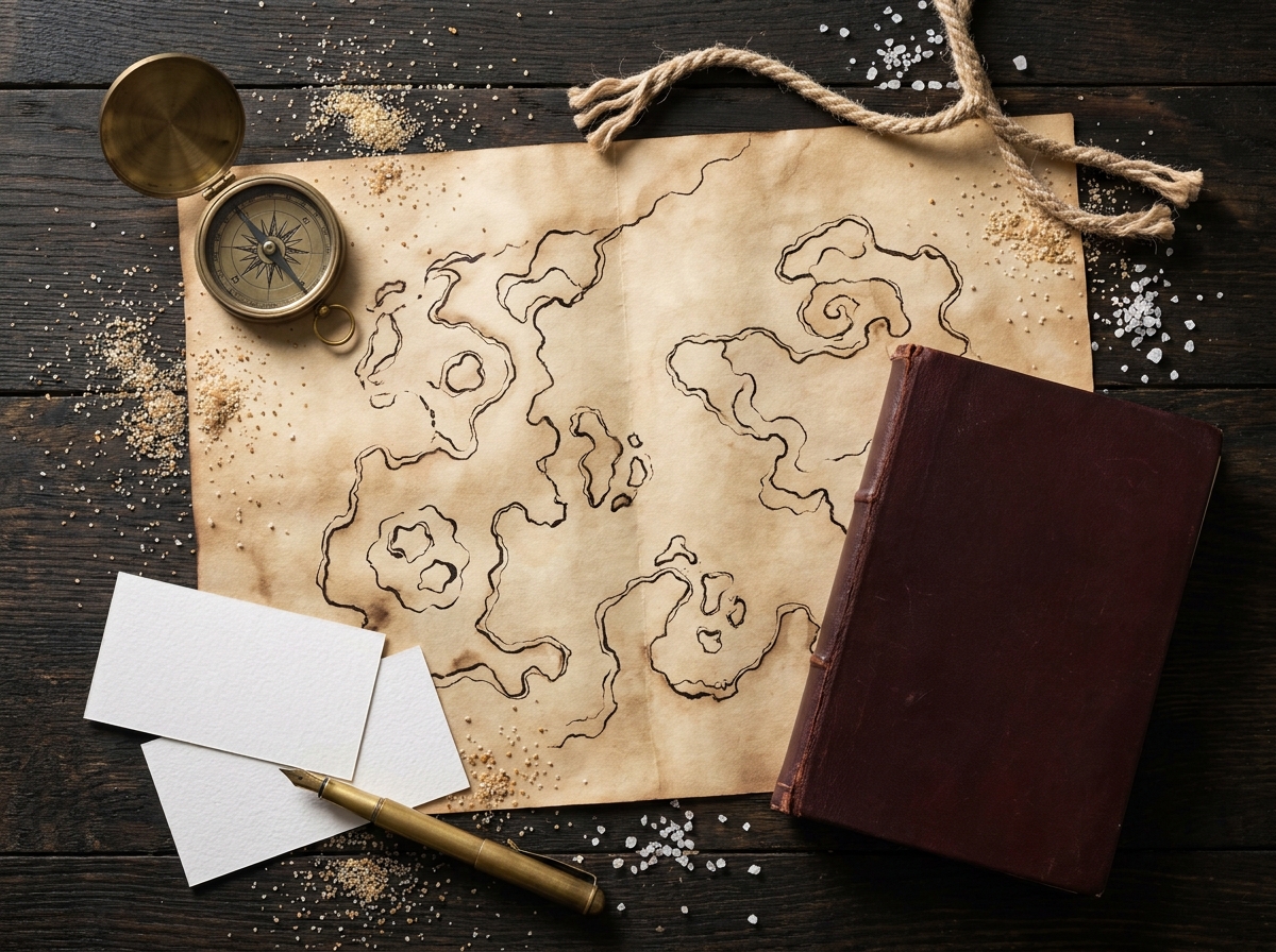 海外旅行者向けの地図と旅支度