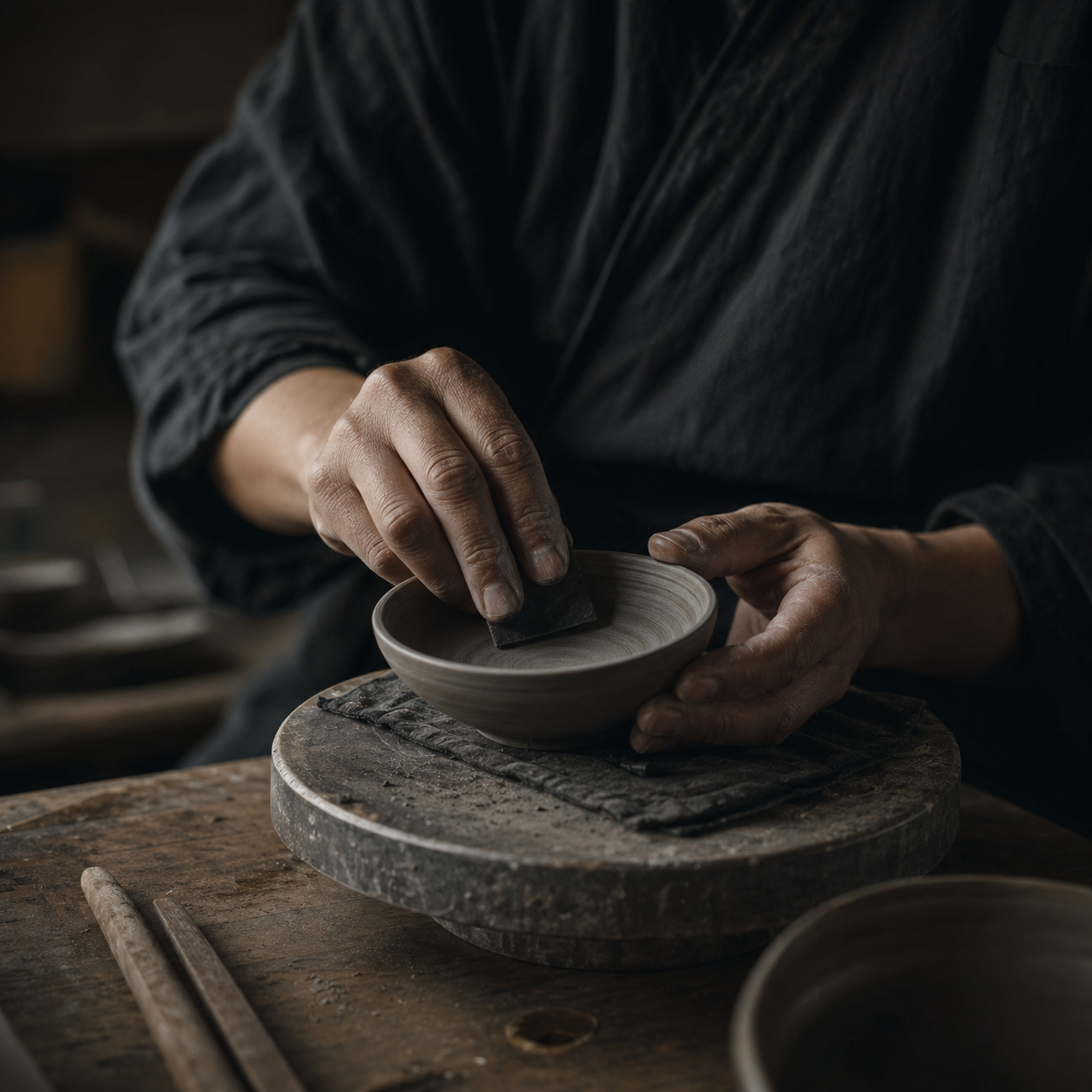 瀬戸内の作り手の手元